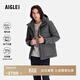 AIGLE艾高GORE-TEX防風(fēng)透汽保暖877蓬90絨羽絨服男 玄鐵灰BP041 L L 180/96A