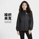 耐克(NIKE)女春秋連帽 百搭運動(dòng)外套 舒適透氣 DM6180-010黑色M