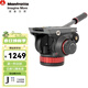 曼富圖（Manfrotto）MVH502AH云臺液壓觀(guān)鳥(niǎo)長(cháng)焦攝影攝像機兩用拍運鏡帶水平滑軌拍視頻短視頻拍電影短片帶阻尼云臺 502AH平底三腳架使用款