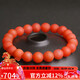 妍韻珠寶精品9-10mm保山南紅瑪瑙手串本命年馬年轉運珠水晶瑪瑙男女士手鏈