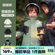 嘟嘟家【四級防水】寶寶羽絨服內膽秋冬兒童戶(hù)外服加厚冬裝三合一 綠色 90
