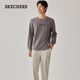 斯凱奇（Skechers）男女同款休閑針織長(cháng)袖T恤衫L325U096