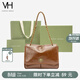 VANESSA HOGAN VH女包復古郵差包輕奢腋下單肩斜挎大容量托特包生日禮物送女友