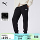 彪馬PUMA 加絨保暖修身印花束腳運動(dòng)長(cháng)褲女子秋季休閑褲 693001