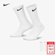 耐克（NIKE）男襪女襪子26新款籃球襪休閑襪長(cháng)襪舒適透氣時(shí)尚高幫休閑襪三雙裝 SX7676-100/三雙裝 L/26-28厘米/42-46碼