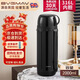 寶威瑪（BVGMAV）保溫壺杯戶(hù)外大容量車(chē)載便攜旅行壺316不銹鋼保溫瓶高檔暖水壺2L