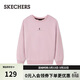 斯凱奇（Skechers）女士加絨套頭衛衣寬松顯瘦長(cháng)袖T恤衫L425W011