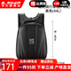 LS2背包摩托車(chē)腰包腿包斜挎包戶(hù)外摩旅大容量反光防水擴容騎行 03-背包-硬殼-PU皮料