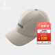 哈吉斯（HAZZYS）配飾 款戶(hù)外休閑帽子百搭棒球帽男鴨舌帽AAAZ1CCA009 米色BI 均碼