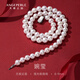 天使之淚婉瑩淡水珍珠項鏈經(jīng)典優(yōu)雅全珠鏈925銀生日禮物禮物送老婆送長(cháng)輩