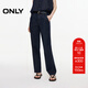 ONLY2025夏季新款松弛男友錐形褲高腰九分褲牛仔褲女|125349005 J37 1000洗水藍牛仔 M M標準褲長(cháng)