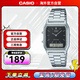 卡西歐（CASIO）復古時(shí)尚簡(jiǎn)約休閑指針液晶雙顯手表AQ-230A-1DMQD