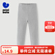 迷你巴拉女童打底褲秋冬寶寶洋氣彈力修身舒適保暖兒童長(cháng)褲 黑白色調00391 100