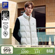 FILA 斐樂(lè )官方情侶款雙面穿羽絨馬甲2025冬健身運動(dòng)保暖上衣