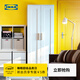 宜家（IKEA）BRIMNES百靈雙門(mén)拉門(mén)衣柜家用臥室現代簡(jiǎn)約結實(shí)耐用 白色78x190 厘米衣柜 其他