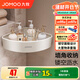 九牧（JOMOO）衛生間置物架雙折疊毛巾架鋁合金免打孔防銹耐腐浴室掛件套裝 【220*220*46MM】三角置物架