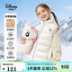 迪士尼寶寶（Disney Baby）兒童羽絨馬甲男女童背心中大童裝春季輕薄羽絨服外套 米色 160