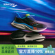 索康尼（SAUCONY）啡速5跑鞋男女同款專(zhuān)業(yè)馬拉松競速訓練減震回彈跑步鞋透氣運動(dòng)鞋 黑紫550-中性款 42 (265mm) 【尺碼偏小，建議拍大半碼】