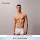 Calvin Klein內衣男印花滿(mǎn)印輕薄順滑ck無(wú)痕低腰防夾臀四角褲平角內褲男 ZGH-波點(diǎn)白 M