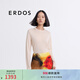 ERDOS 春夏精紡圓領(lǐng)套衫簡(jiǎn)約百搭寬松輕薄女羊絨衫 香草白 M 165/84A