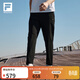 斐樂(lè ) 靈動(dòng)褲|斐樂(lè )官方男裝針織長(cháng)褲夏季新款涼感防曬健身運動(dòng)褲 深黑-BK 4XL 190/102B/XXXXL