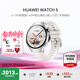 華為（HUAWEI）【咨詢(xún)享優(yōu)惠】華為WATCH 5手表運動(dòng)鴻蒙AI智能eSIM獨立通話(huà)血壓血糖風(fēng)險評估智感窗男女智能Pro 42MM金星白丨復合表腕帶【送限定心形禮盒】
