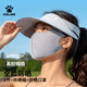 卡爾美（KELME）全臉?lè )罆窨谡帜樆崤棵遍苷陉?yáng)帽防曬面罩帽子防紫外線(xiàn)空頂帽子