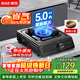 櫻雪（INSE）燃氣灶單眼灶具 5.0kW猛火臺式煤氣爐單灶灶臺 大火力黑色噴涂耐臟易清潔面板JZY-T2451(G)W液化氣