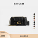 蔻馳（COACH）新款【專(zhuān)享直降】女士菱格紋絎縫TABBY 20號單肩斜挎春季女包 B4黑色