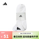 阿迪達斯adidas【滔搏運動(dòng)】中性SPW ANK SOCK 3P襪子 JC9269 M