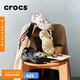 CROCS卡駱馳厚底云朵洞洞鞋|206750 黑色-001 37/38(240mm)