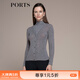 PORTS寶姿女裝秋冬新款高領(lǐng)長(cháng)袖毛衣LM9K468NZH001 深灰 L