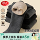 浪莎女童褲子加絨加厚秋冬兒童打底褲保暖一體絨寶寶孩外穿舒適保暖褲 加絨加絨-深灰色 120 建議體重30-42斤