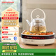 摩飛電器（Morphyrichards）全玻璃養生壺 多功能?chē)鸂t煮茶電陶爐煮茶器煮茶爐多功能泡茶蒸茶器不挑器具360°環(huán)狀煨烤MR6096白