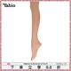 Tabio連褲襪女150D秋冬高腰不掉檔防勾黑色顯瘦打底襪日本進(jìn)口打底褲襪 自然偏粉膚色 1雙 L -LL（臀圍:92-105cm/身高:165-180cm）