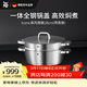 WMF蒸鍋不銹鋼燉鍋家用蒸煮兩用鍋 Iconic系列蒸鍋 2層 28cm