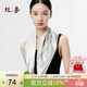 絲界【高性?xún)r(jià)比】真絲中方巾100%桑蠶絲印花高檔絲巾披肩兩用新年禮物