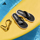 adidas COMFORT FLIP拖鞋人字拖男女阿迪達斯官方輕運動(dòng)EG2069   黑色/白色(推薦選大一碼)   42