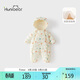 歡喜小熊嬰兒連體衣寶寶冬季外出加厚保暖哈衣新生兒夾棉爬服冬裝棉服