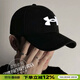 安德瑪（Under Armour）男帽女帽 2026春季新款跑步健身訓練遮陽(yáng)透氣鴨舌帽棒球帽男 1376700-001 L/XL