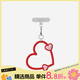 CASETIFY 【全新上市】心形手機腕帶 適用于iPhone全系列手機配件 多功能手機掛環(huán)腕帶 浪漫紅