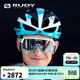 RUDY PROJECT璐迪騎行頭盔男女勝利車(chē)隊同款自行車(chē)裝備公路盔碳纖維半盔REBEL 功率藍（巴林勝利車(chē)隊限量版） L（適合頭圍59-61cm）