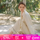 金三塔真絲睡衣女100%桑蠶絲外穿絲滑兩件套居家服高級愛(ài)人禮物 [新色]19姆米珍珠白 L