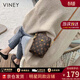 viney手機包包女包新款斜挎包迷你單肩小包生日禮物送女友老婆 【啡色】高檔實(shí)用高端洋氣腋下包 輕奢小眾百搭品牌休閑包