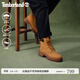 添柏嵐（Timberland）官方踢不爛女鞋大黃靴高幫厚底增高防潑水|A6GCF A6GCF754/小麥色 37.5