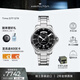 漢米爾頓（Hamilton）漢密爾頓星際穿越男主同款 卡其航空飛行員雙歷機械表42黑盤(pán)鋼帶