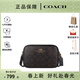 蔻馳（COACH）女包相機包JAMIE小包單肩斜挎包經(jīng)典老花大牌輕奢風(fēng)禮物女 深棕色配黑色CQ874IMAA8