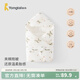 童泰（TONGTAI）嬰兒包被新生兒抱被純棉0-6月初生寶寶加厚棉抱被滿(mǎn)月百天抱毯 綠色小兔（秋冬加厚款0-15°C） 80x80cm