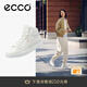愛(ài)步（ECCO）【60周年限定款】 極簡(jiǎn)風(fēng)百搭耐磨平底休閑鞋 柔酷219223 白色21922301007 38