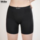 MsShe大碼女裝夏季新款無(wú)痕高腰莫代爾打底短褲字母印花短安全褲 【印花款】黑色現貨 4XL